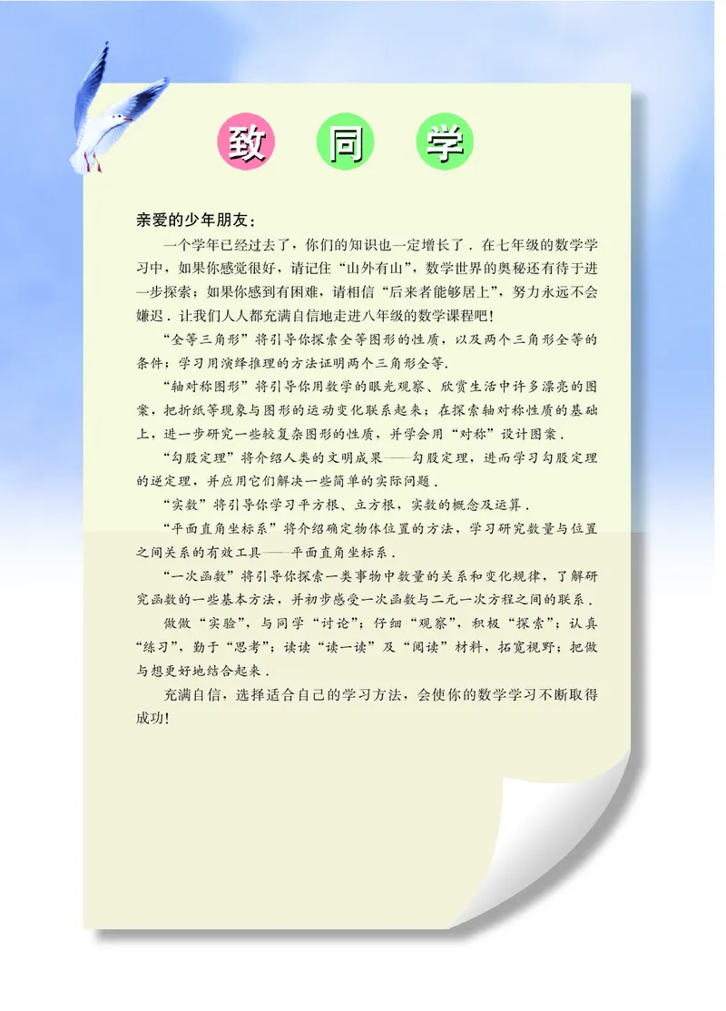《初中数学八年级上册_初中数学_苏教版》第3页预览