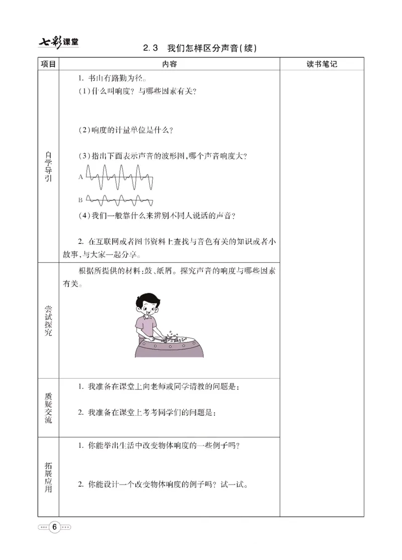 《物理沪粤版8a预习卡_初中《预习卡》_初中物理_沪粤版》第7页预览