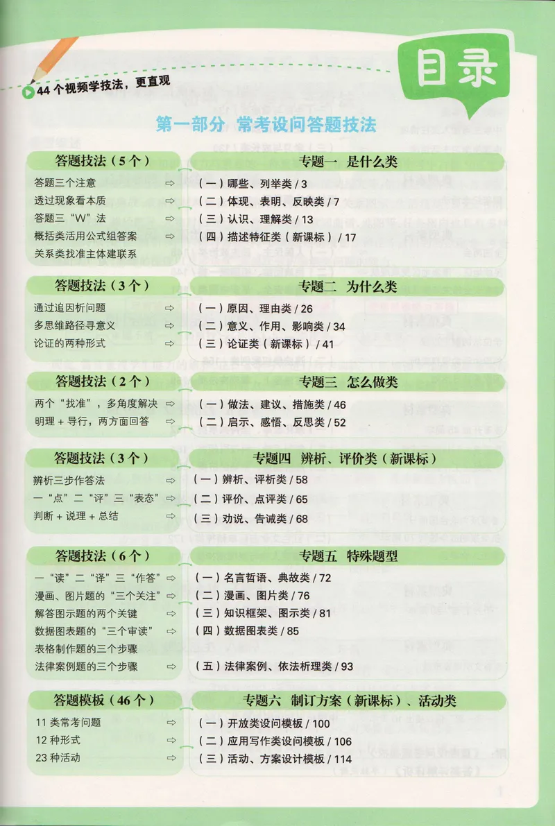 《2025《大题提分技法•初中道德与法治》_初中全科目同步习题+精品试卷（7-9年级）_25秋初中道法《同步习题+精品试卷》_初中道法7-9年级上册试卷(1)_《提分技法》2024秋》第2页预览