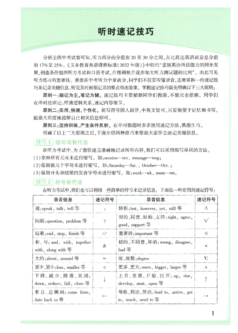 《题型方法讲练-八英听力_2026初中英语听力材料和题型方法》第5页预览