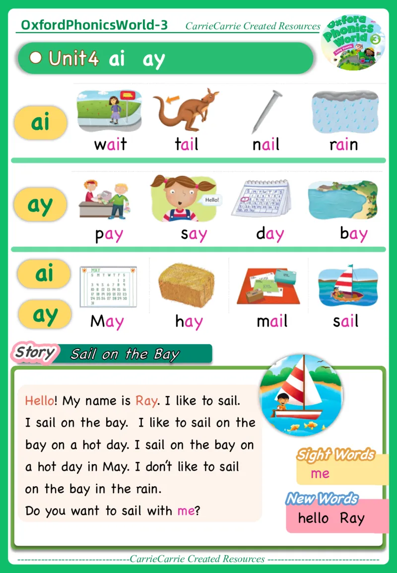 《三年级（下）英语牛津自然拼读知识清单第3册《牛津版》_赠送2026小学1-6年级资料合集(按需自取)_三年级》第5页预览