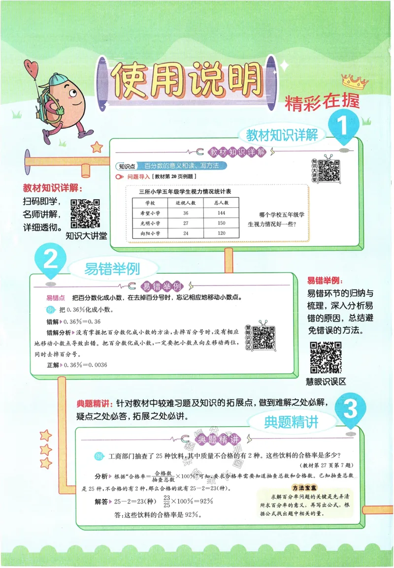 《001.24春青岛五四制数学七彩课堂五年级下册（有答案）公众号：米妈家长圈_小学1-6年级全科全套_1-6年级全科下册_五年级_其他补充资料_教辅系列_数学青岛五四制资料》第4页预览