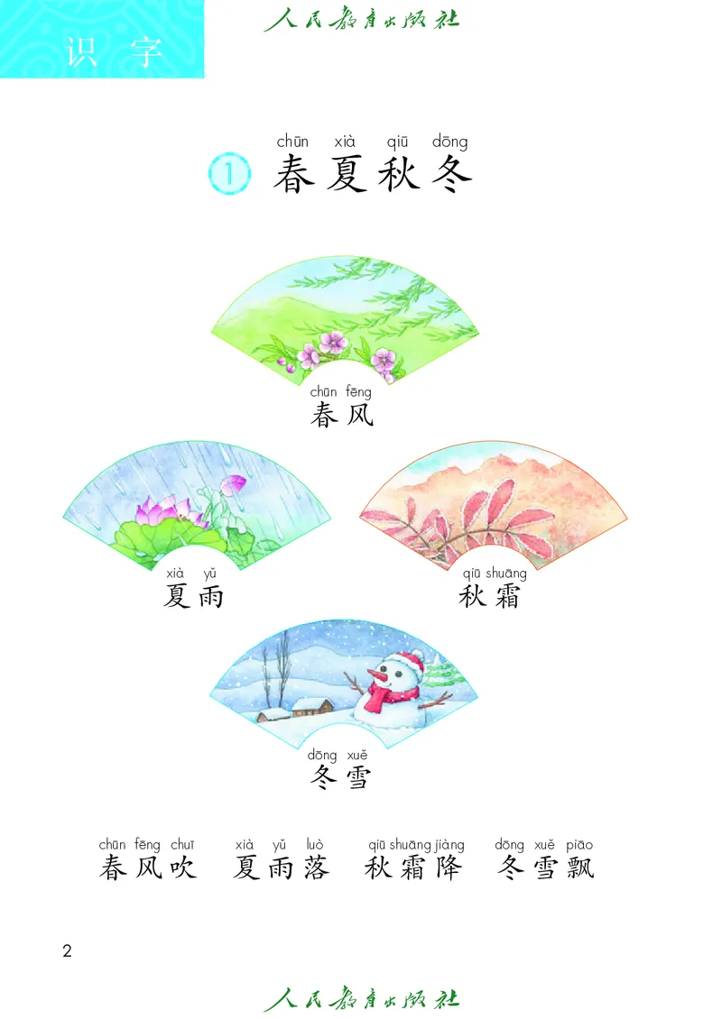 《人教版五四制一年级下册语文电子课本_光塔笔记小学教辅_2025秋电子课本小学科目-新教材_全国统一•小学语文电子课本_人教版五四制_2011年课标旧版》第7页预览