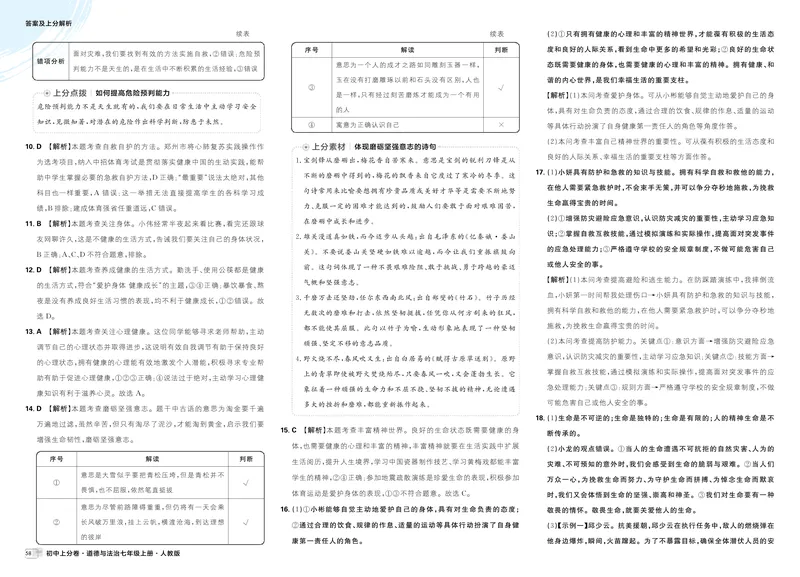 《卷5-卷9_初中全科目同步习题+精品试卷（7-9年级）_25秋初中道法《同步习题+精品试卷》_初中道法7-9年级上册试卷(1)_《初中上分卷》2025秋_2026版_2026《初中上分卷•道法》7上》第6页预览