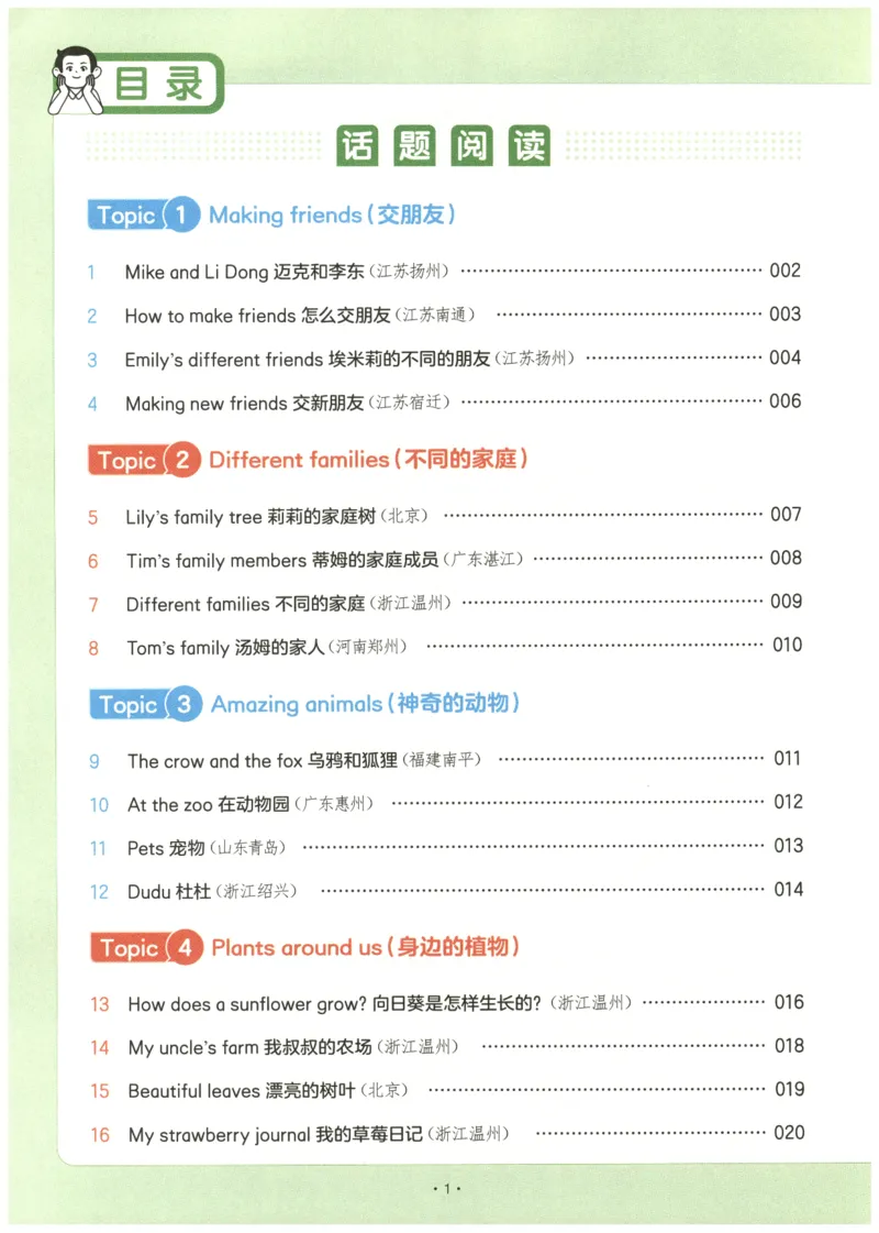 《2026版第5次一本英语阅读真题80篇-3年级_光塔笔记小学教辅_2026版第5次一本英语阅读真题80篇3-6年级》第6页预览