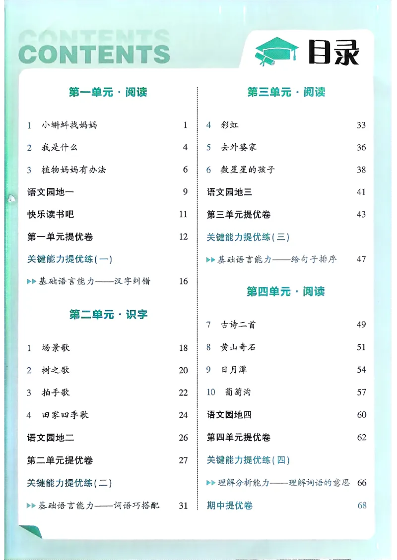 《25秋《5星学霸》语文2上_光塔笔记小学教辅_25秋2-6年级语文上册《五星学霸》_25秋5星学霸语文课时练2上》第3页预览