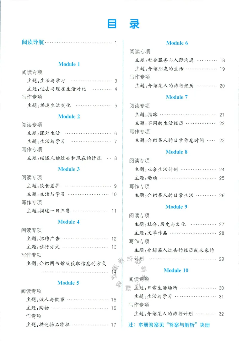 《002.24春外研三起点英语拔尖特训五年级下册读写攻略公众号米妈家长圈_小学1-6年级全科全套_1-6年级全科下册_五年级_其他补充资料_教辅系列_英语外研版资料》第2页预览