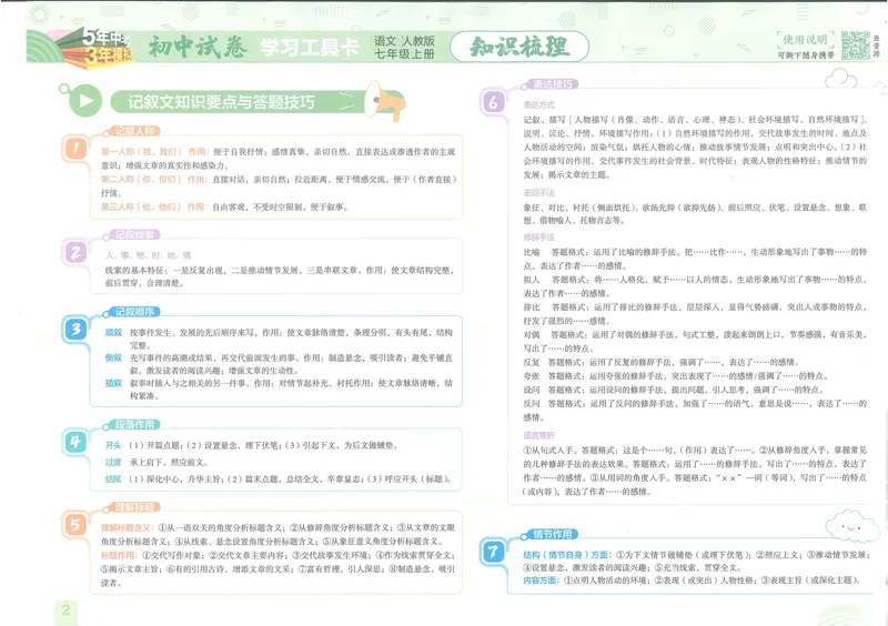 《53初中试卷7年级上册语文(2025版)_初中全科目同步习题+精品试卷(7-9年级)_25秋初中语文《同步习题+精品试卷》_初中语文试卷7-9年级上册(1)_《初中试卷》2024秋新教材_7-9上册》第4页预览