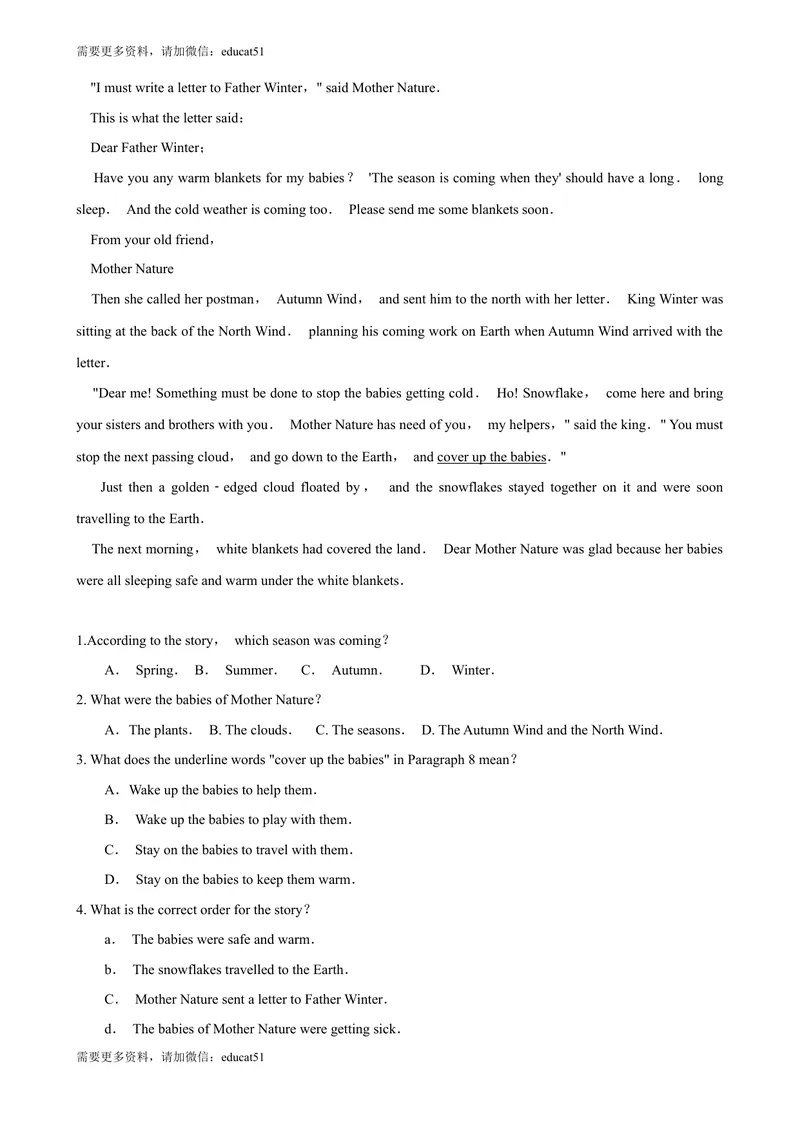 《2.2Unit2Reading（练习）（原卷版）_初中全科目同步习题+精品试卷（7-9年级）_25秋初中英语《同步习题+精品试卷》_初中英语（沪教牛津版）试卷_七年级上册_Unit2Reading（练习）》第3页预览