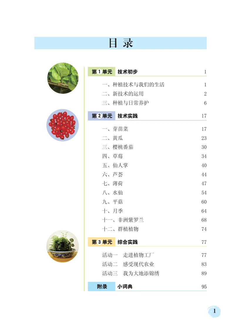 《劳动技术初中种植_初中劳动技术_北京版》第3页预览