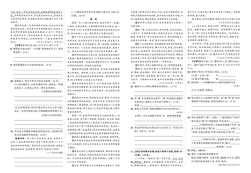 《七上综合测评卷_初中全科目同步习题+精品试卷（7-9年级）_25秋初中语文《同步习题+精品试卷》_初中语文试卷7-9年级上册(1)_《王朝霞试卷合集》_王朝霞综合测评卷》第10页预览