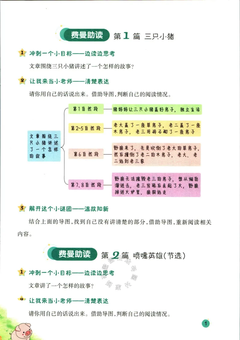 《001.一本半小时晚读四年级冬助读手册公众号米妈家长圈_小学1-6年级全科全套_1-6年级全科下册_四年级_其他补充资料_语文资料》第3页预览