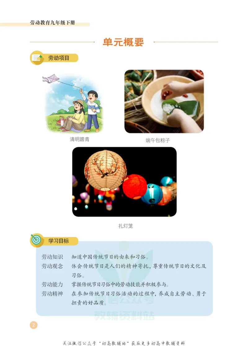 《劳动教育9年级下册_初中劳动技术_武汉版》第7页预览