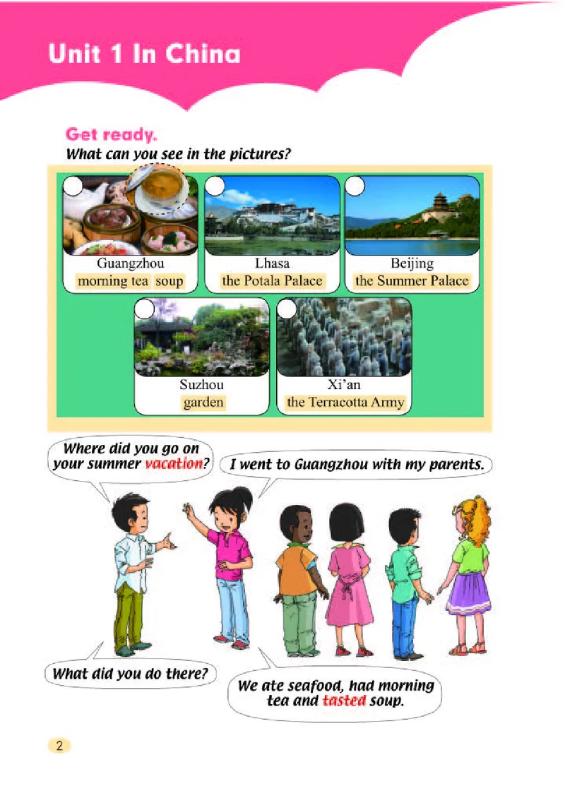 《人教版6年级英语上册高清教材_光塔笔记小学教辅_2025秋电子课本小学科目-新教材_全部版本•小学英语电子课本_人教新起点小学英语课本》第6页预览