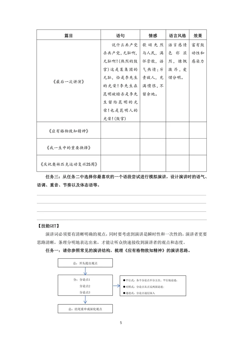 《初中语文八年级下册第4单元超级演说家单元作业_0作业_初中全科目同步习题+精品试卷（7-9年级）_25秋初中语文《同步习题+精品试卷》_初中语文试卷7-9年级上册(1)_《优秀作业单》_八年级》第5页预览