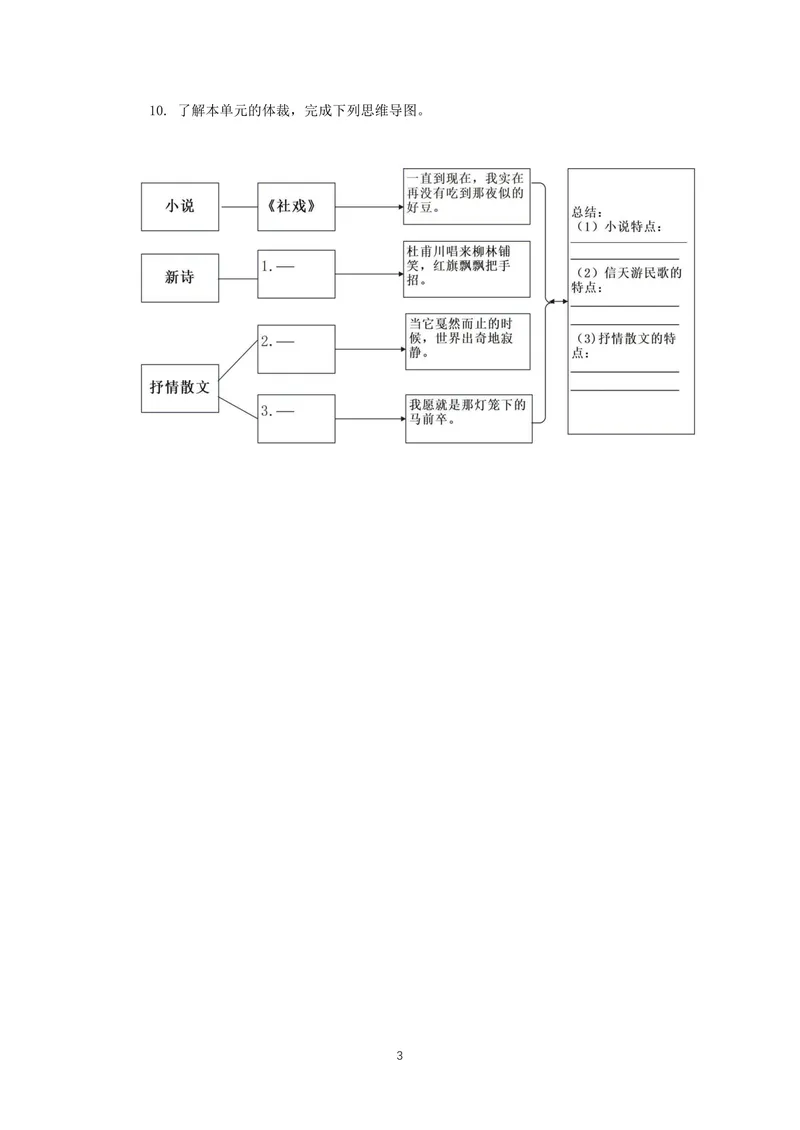 《语文八年级下册第一单元作业_0作业_初中全科目同步习题+精品试卷（7-9年级）_25秋初中语文《同步习题+精品试卷》_初中语文试卷7-9年级上册(1)_《优秀作业单》_八年级》第3页预览