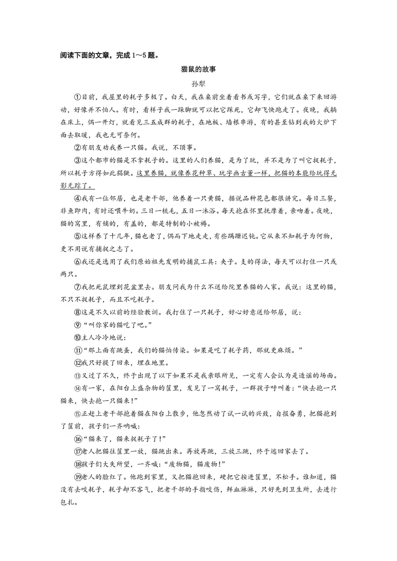 《初中语文九年级下册文学类文本阅读题库_0作业_初中全科目同步习题+精品试卷（7-9年级）_25秋初中语文《同步习题+精品试卷》_初中语文试卷7-9年级上册(1)_《优秀作业单》_九年级》第1页预览
