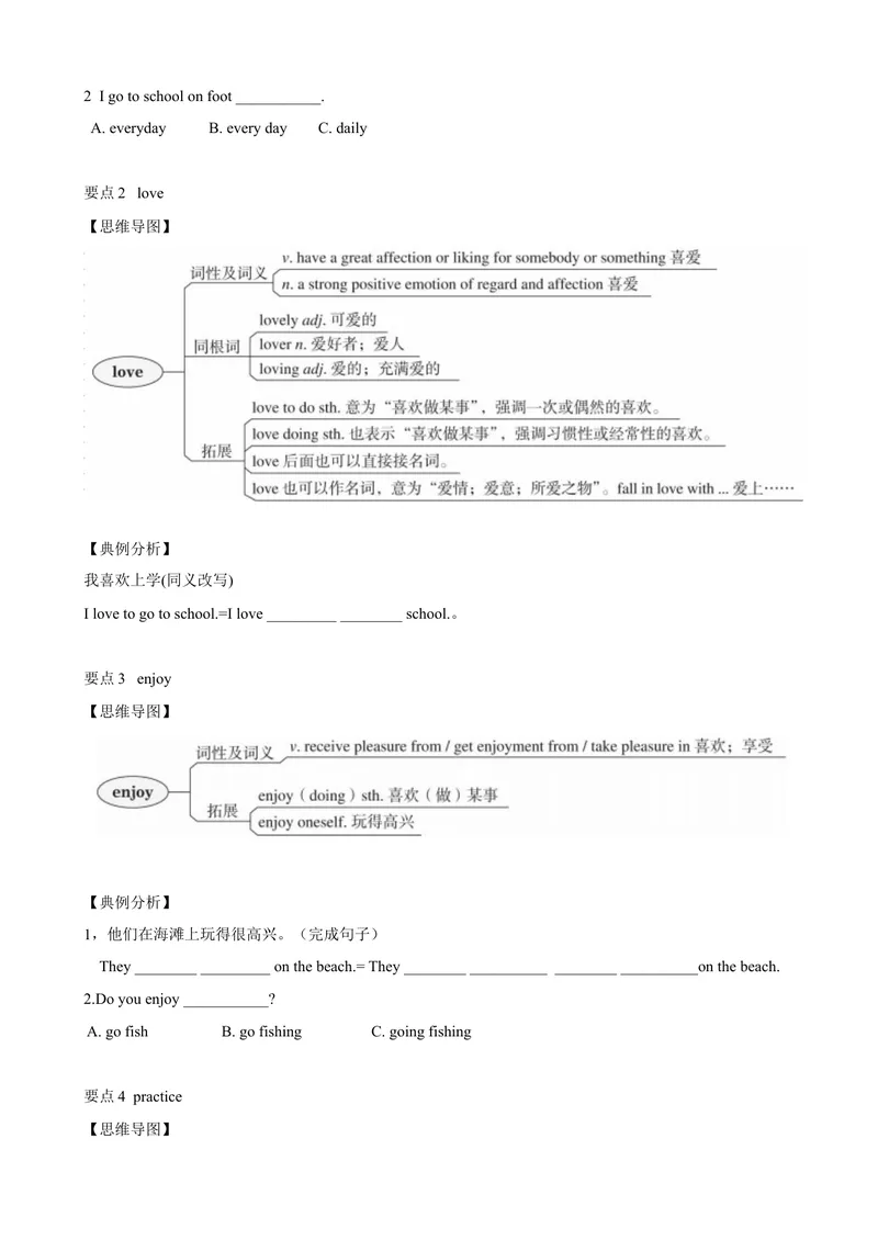 《2.11Unit2单元小结（原卷版）_初中全科目同步习题+精品试卷（7-9年级）_25秋初中英语《同步习题+精品试卷》_初中英语（沪教牛津版）试卷_七年级上册_单元测试+单元小结》第2页预览