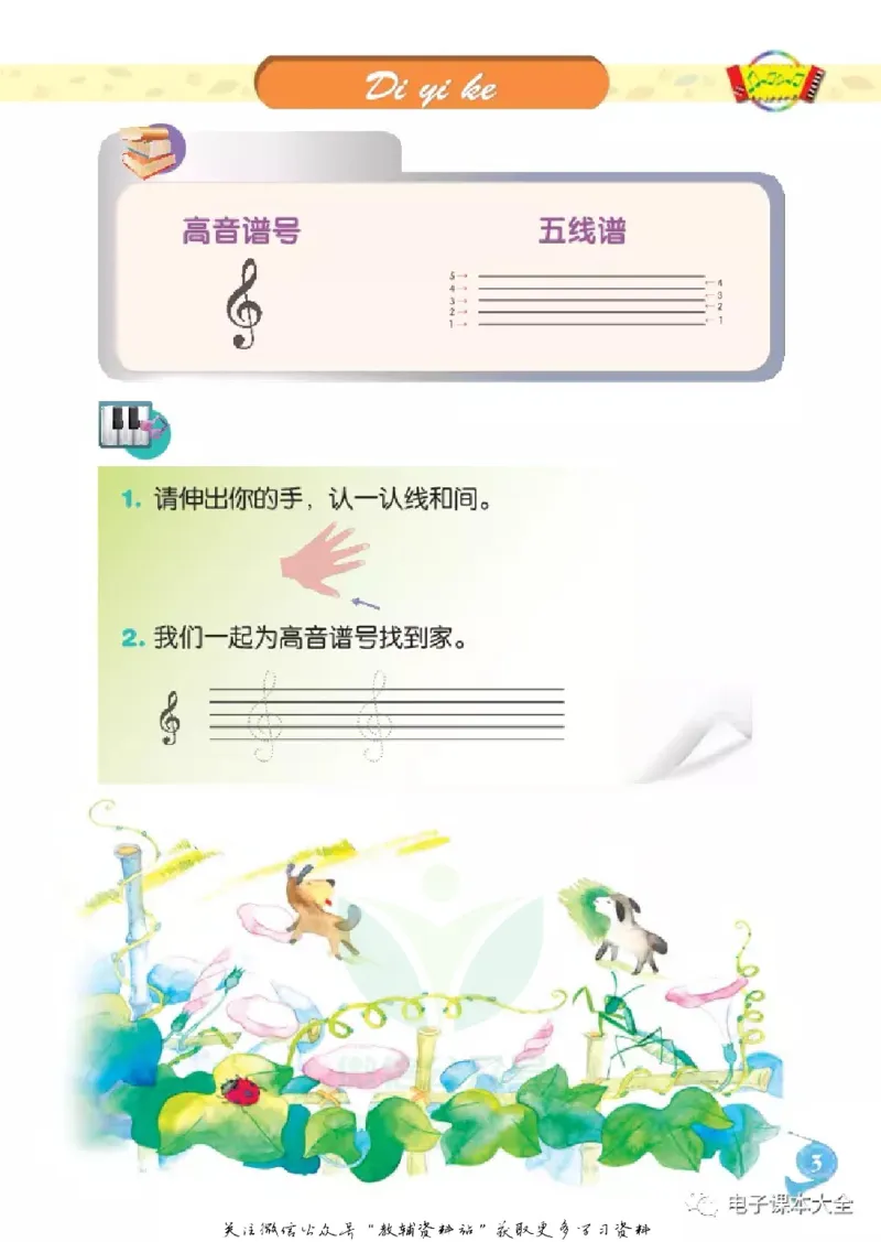 《二年级上册音乐北京版（五线谱）电子课本_光塔笔记小学教辅_2025秋电子课本小学科目-新教材_全部版本•小学音乐电子课本_北京版小学音乐电子课本》第6页预览