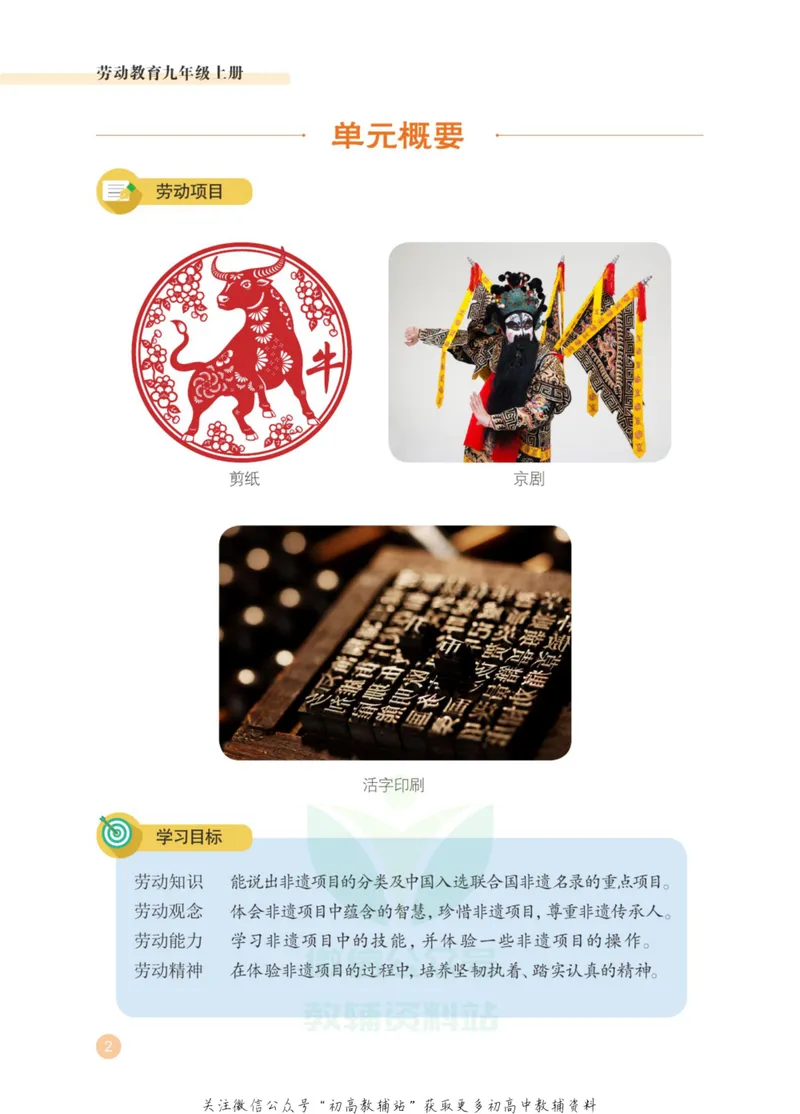 《劳动教育9年级上册_初中劳动技术_武汉版》第6页预览