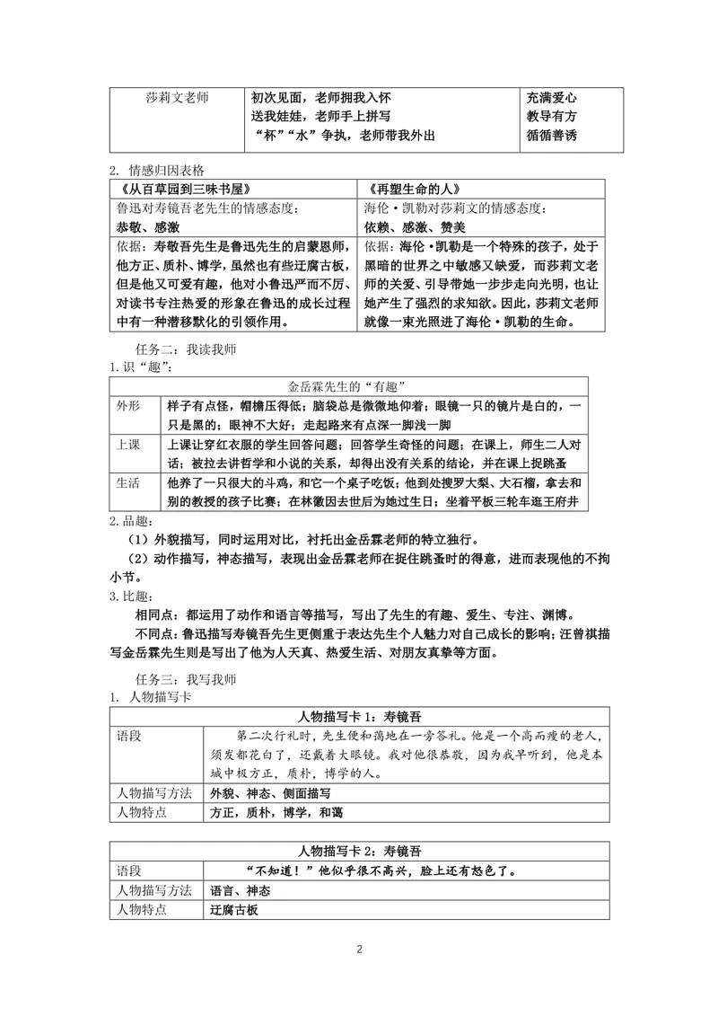 《初中语文七年级上册第三单元作业_1答案_初中全科目同步习题+精品试卷（7-9年级）_25秋初中语文《同步习题+精品试卷》_初中语文试卷7-9年级上册(1)_《优秀作业单》_七年级》第2页预览
