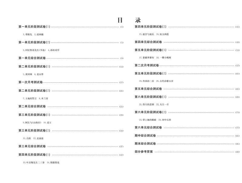 《语文7下《随堂练习卷》_初中全科目同步习题+精品试卷（7-9年级）_25秋初中语文《同步习题+精品试卷》_初中语文试卷7-9年级下册(1)_《随堂练习卷》》第2页预览