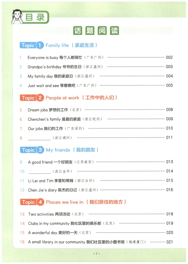 《2026版第5次一本英语阅读真题80篇-4年级_光塔笔记小学教辅_2026版第5次一本英语阅读真题80篇3-6年级》第6页预览