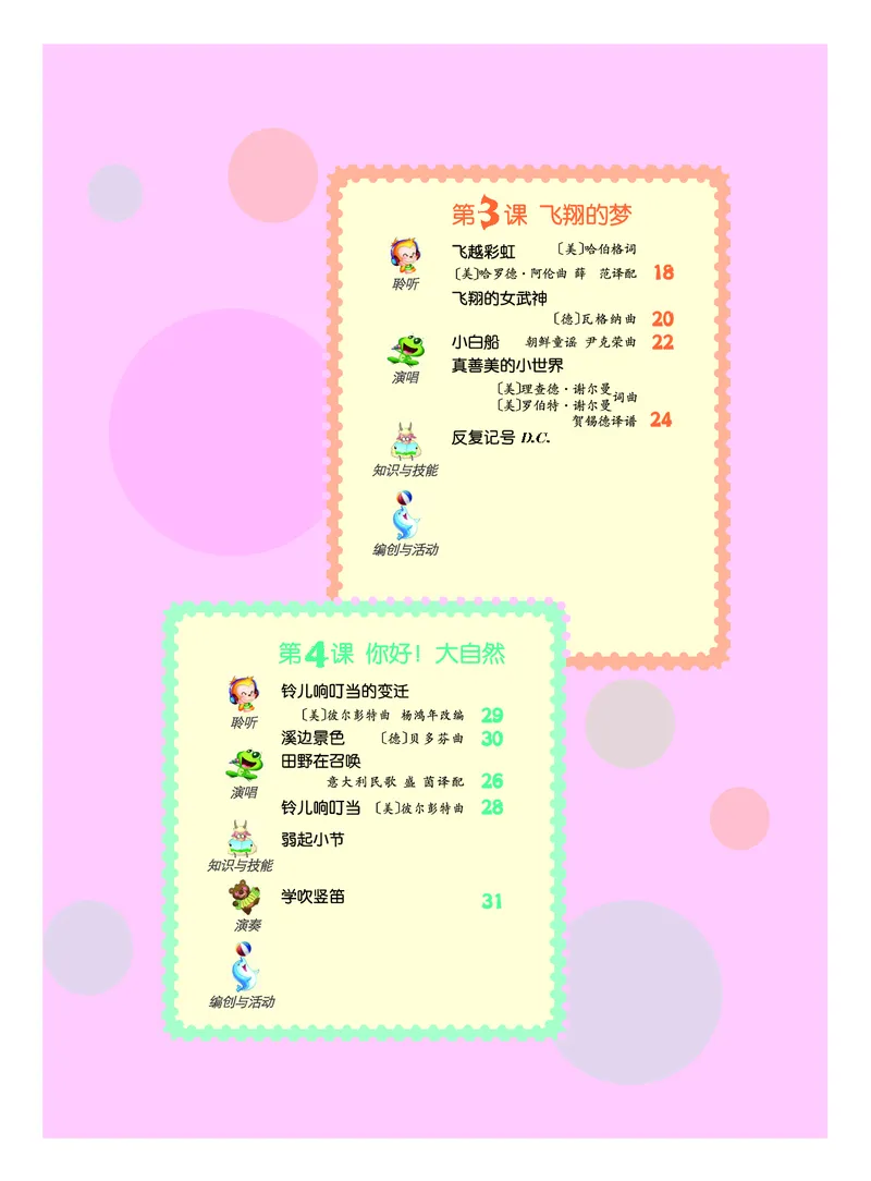《人音版5年级音乐下册高清教材_光塔笔记小学教辅_2025秋电子课本小学科目-新教材_全部版本•小学音乐电子课本_人音版小学音乐电子课本_人音版小学音乐（五线谱）》第5页预览