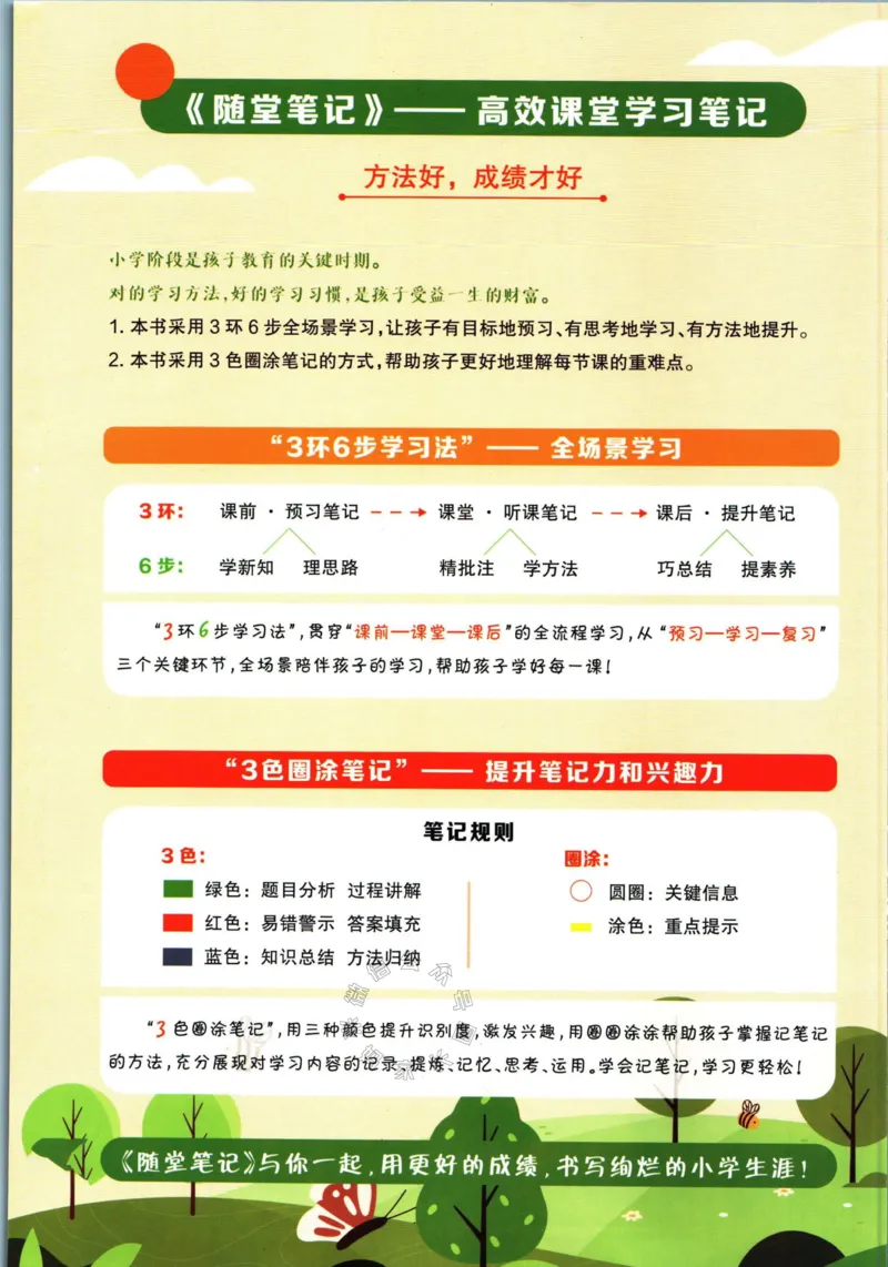 《001.数学黄冈随堂笔记六年级下册_小学1-6年级全科全套_1-6年级全科下册_六年级_其他补充资料_数学通用版资料》第2页预览