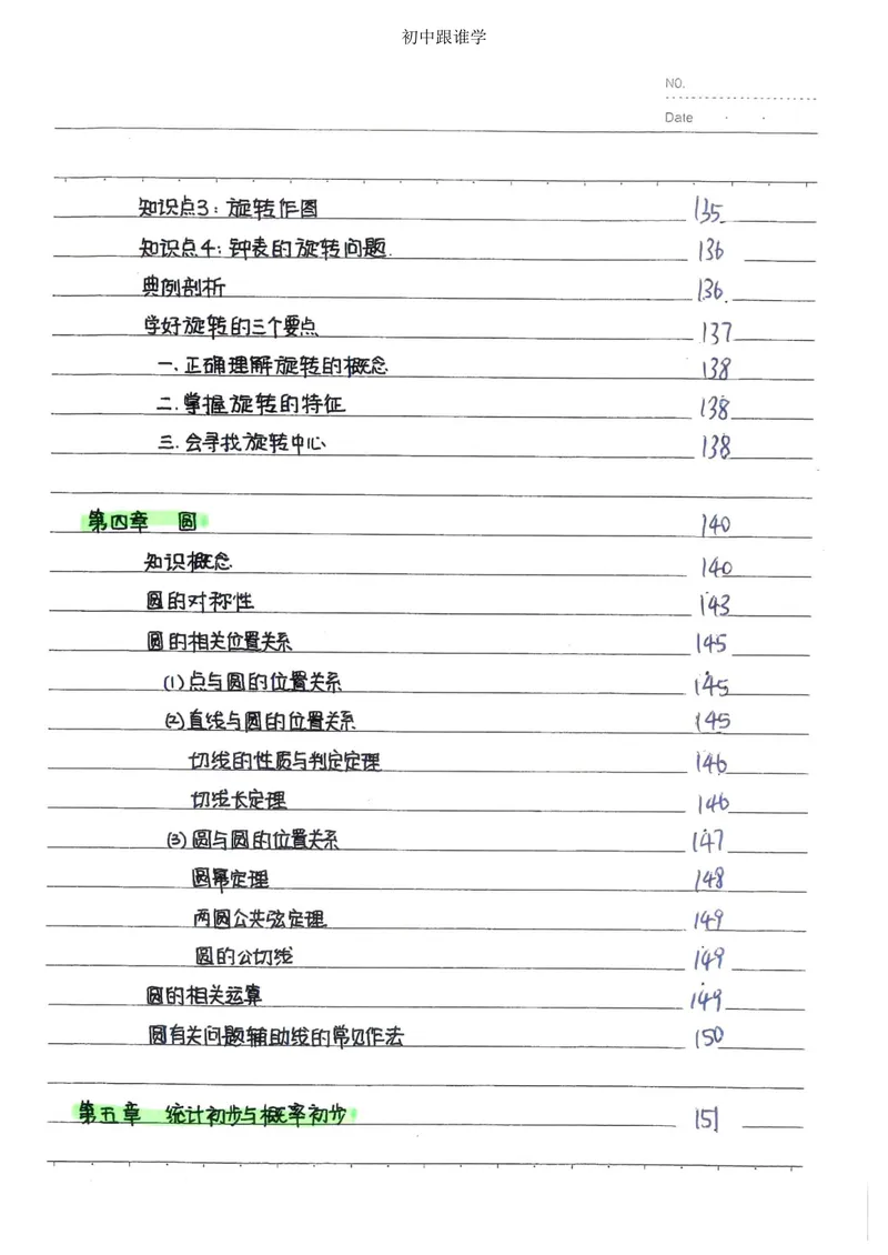 《中考数学状元笔记（232页）_清华大学《状元笔记》初中合集_清华大学状元笔记-初中文科》第10页预览
