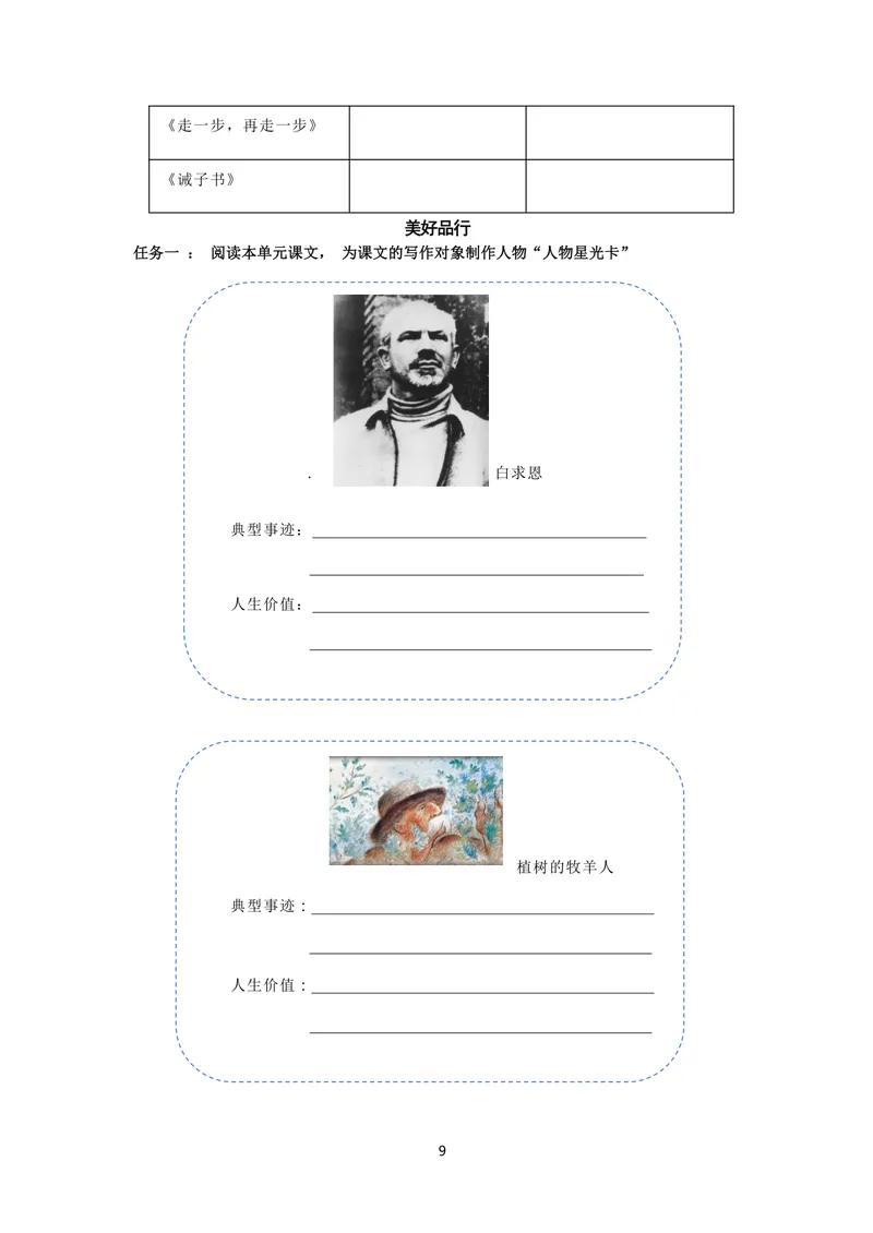 《初中语文七年级上册第4单元作业_0作业_初中全科目同步习题+精品试卷（7-9年级）_25秋初中语文《同步习题+精品试卷》_初中语文试卷7-9年级上册(1)_《优秀作业单》_七年级》第3页预览