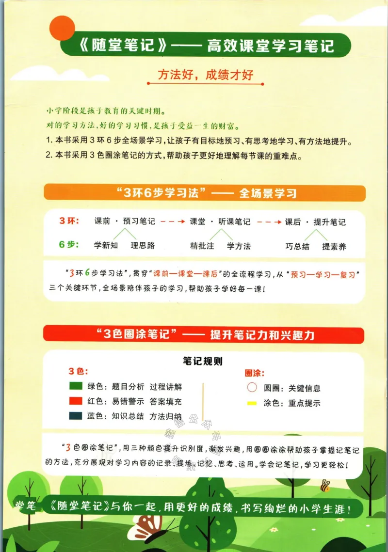 《001.数学黄冈随堂笔记二年级下册公众号：米妈家长圈_小学1-6年级全科全套_1-6年级全科下册_二年级_其他补充资料_数学通用版资料》第2页预览