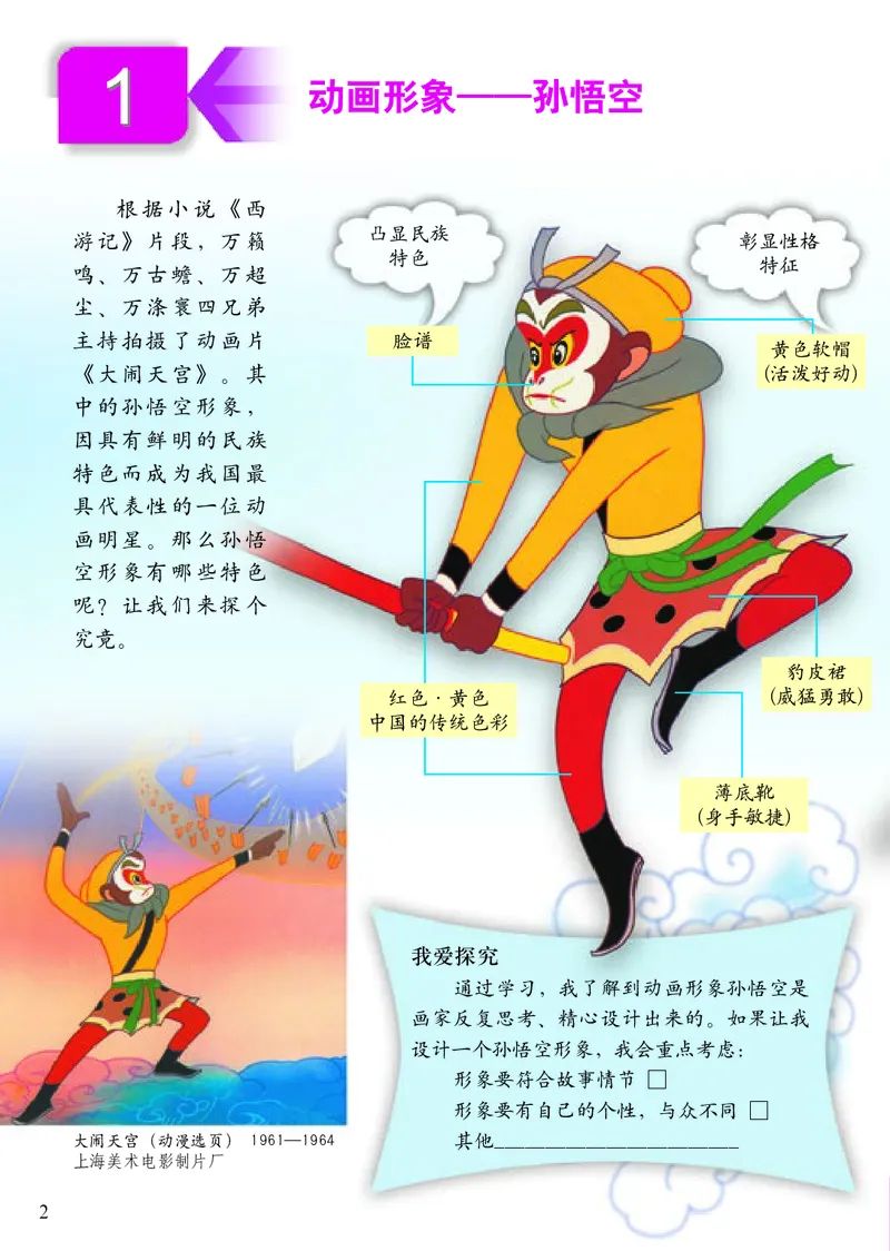 《人美版5年级美术下册高清教材_光塔笔记小学教辅_2025秋电子课本小学科目-新教材_全部版本•小学美术电子课本_人美版小学美术电子课本_211》第7页预览