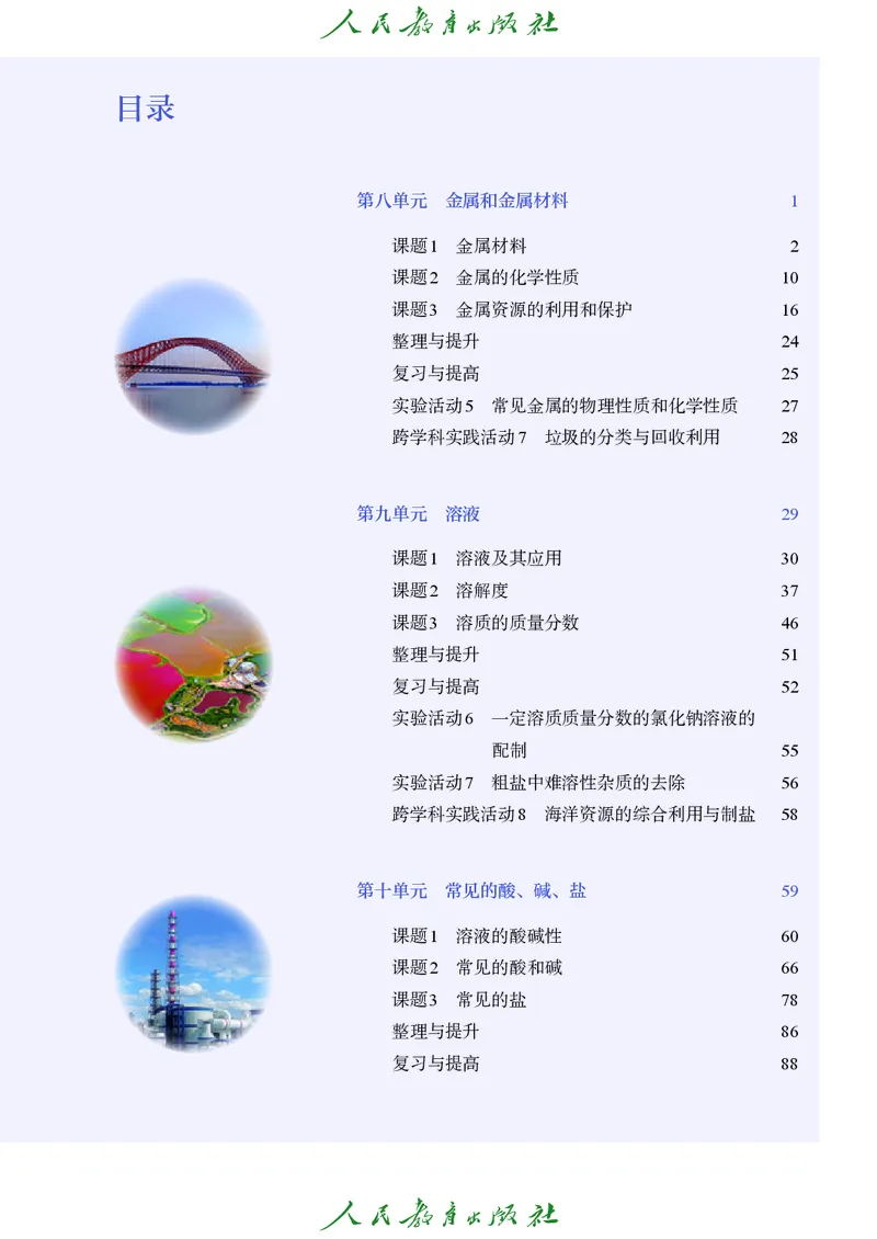 《人教版9年级化学下册高清教材_2025秋电子课本初中科目-新教材_全部版本•初中化学电子课本_人教版初中化学电子课本》第4页预览