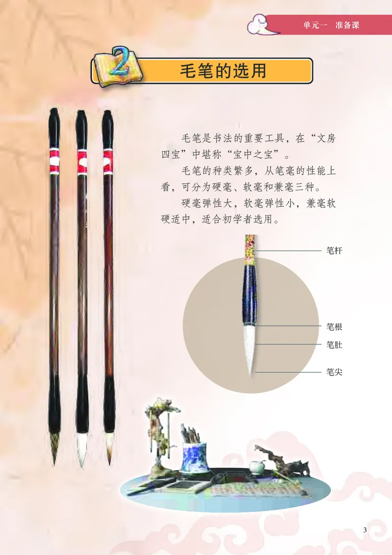 《苏少版3年级上册书法高清教材_光塔笔记小学教辅_2025秋电子课本小学科目-新教材_全部版本•小学书法电子课本_苏少版小学书法电子课本》第10页预览