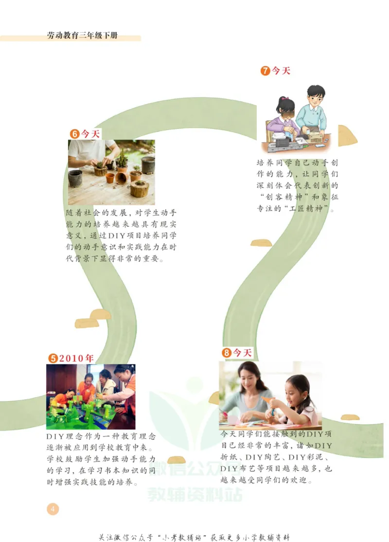 《劳动教育3年级下册_光塔笔记小学教辅_2025秋电子课本小学科目-新教材_全部版本•劳动技术电子课本_武汉版》第8页预览