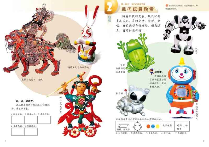 《岭南版2年级美术上册高清教材_光塔笔记小学教辅_2025秋电子课本小学科目-新教材_全部版本•小学美术电子课本_岭南版小学美术电子课本》第6页预览