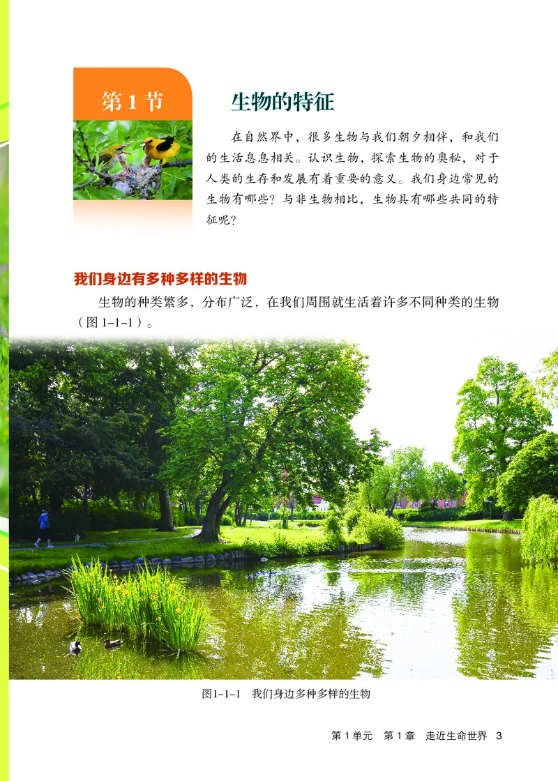 《北京版7年级生物上册高清教材_2025秋电子课本初中科目-新教材_全部版本•初中生物电子课本_北京版初中生物电子课本》第10页预览