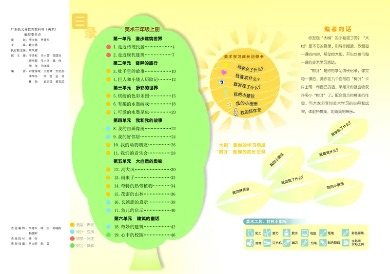 《岭南版3年级美术上册高清教材_光塔笔记小学教辅_2025秋电子课本小学科目-新教材_全部版本•小学美术电子课本_岭南版小学美术电子课本》第4页预览