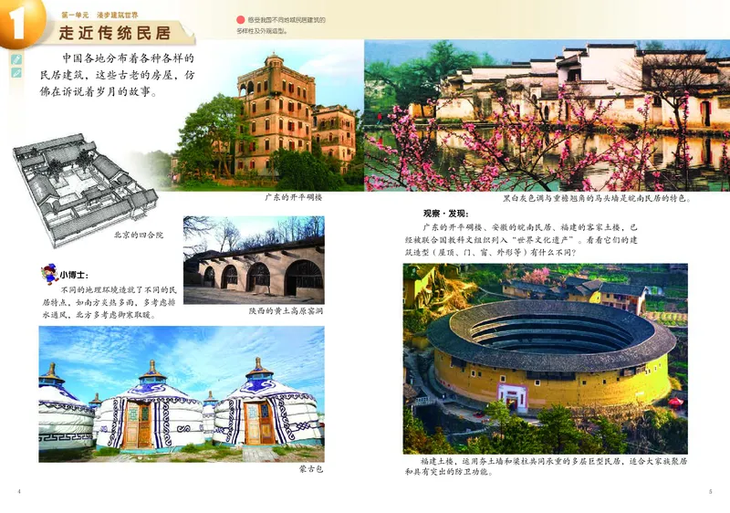 《岭南版3年级美术上册高清教材_光塔笔记小学教辅_2025秋电子课本小学科目-新教材_全部版本•小学美术电子课本_岭南版小学美术电子课本》第5页预览