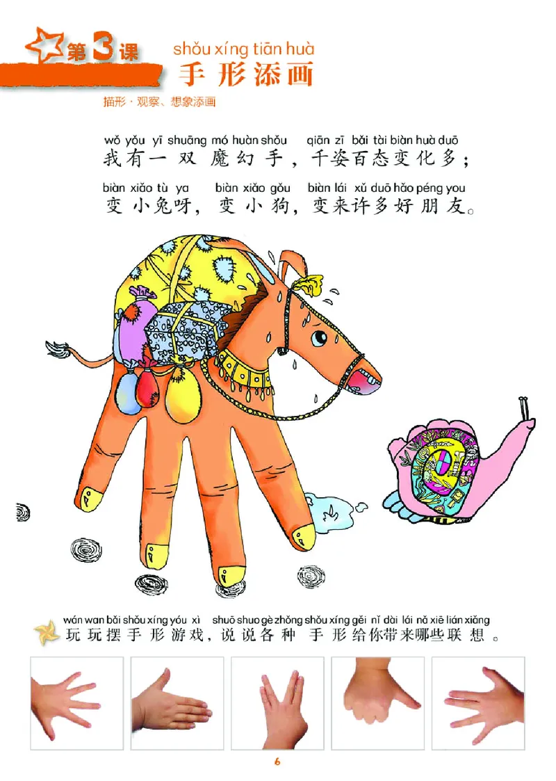 《湘美版1年级美术下册高清教材_光塔笔记小学教辅_2025秋电子课本小学科目-新教材_全部版本•小学美术电子课本_湘美版小学美术电子课本》第10页预览