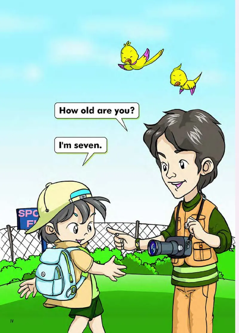 《清华版1年级英语下册高清教材_光塔笔记小学教辅_2025秋电子课本小学科目-新教材_全部版本•小学英语电子课本_清华版小学英语电子课本》第7页预览