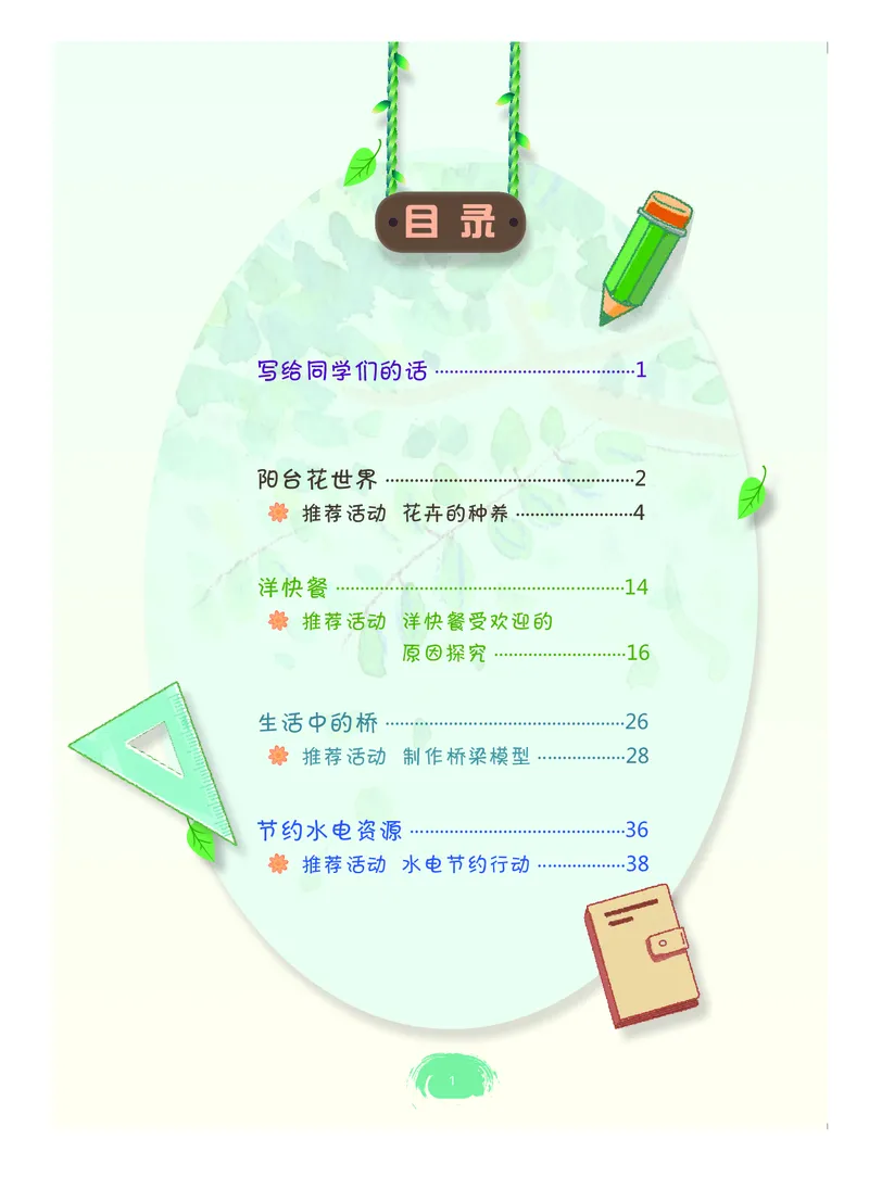 《综合实践活动5A_光塔笔记小学教辅_2025秋电子课本小学科目-新教材_全部版本•综合实践电子课本》第4页预览