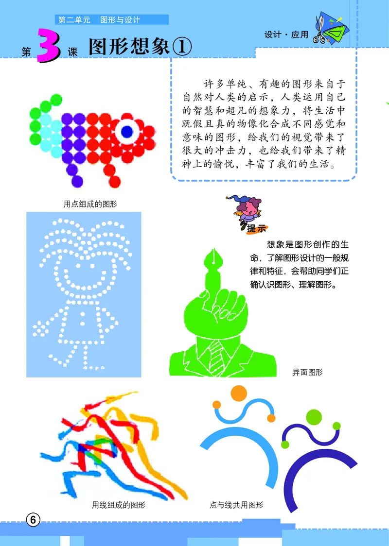 《辽海版6年级美术下册高清教材_光塔笔记小学教辅_2025秋电子课本小学科目-新教材_全部版本•小学美术电子课本_辽海版小学美术电子课本》第10页预览