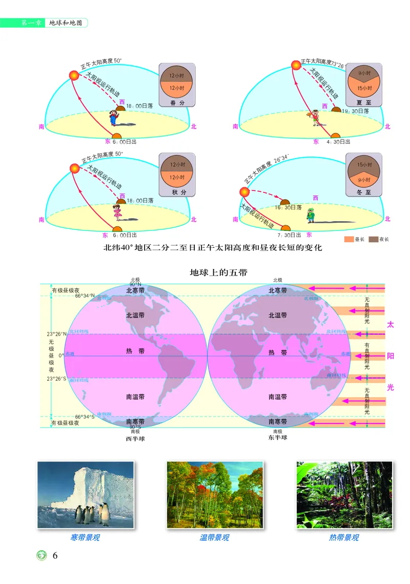 《中图版七年级上册地理图册电子课本_2025秋电子课本初中科目-新教材_全部版本•初中地理电子课本_全部版本-初中地理-图册_中图版(北京版)_2011年课标旧版》第10页预览