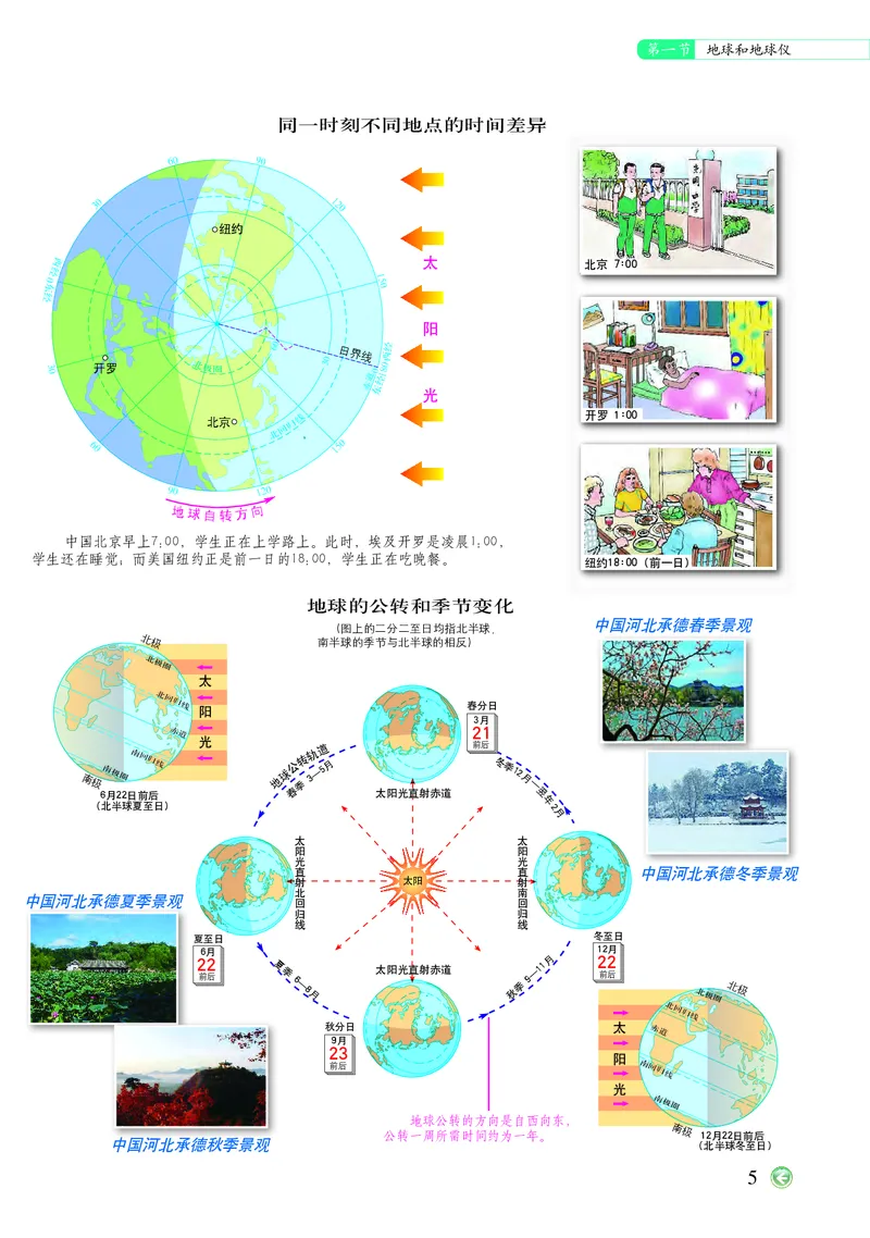 《中图版七年级上册地理图册电子课本_2025秋电子课本初中科目-新教材_全部版本•初中地理电子课本_全部版本-初中地理-图册_中图版(北京版)_2011年课标旧版》第9页预览