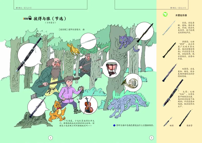 《辽海版5年级音乐上册高清教材_光塔笔记小学教辅_2025秋电子课本小学科目-新教材_全部版本•小学音乐电子课本_辽海版小学音乐电子课本》第6页预览