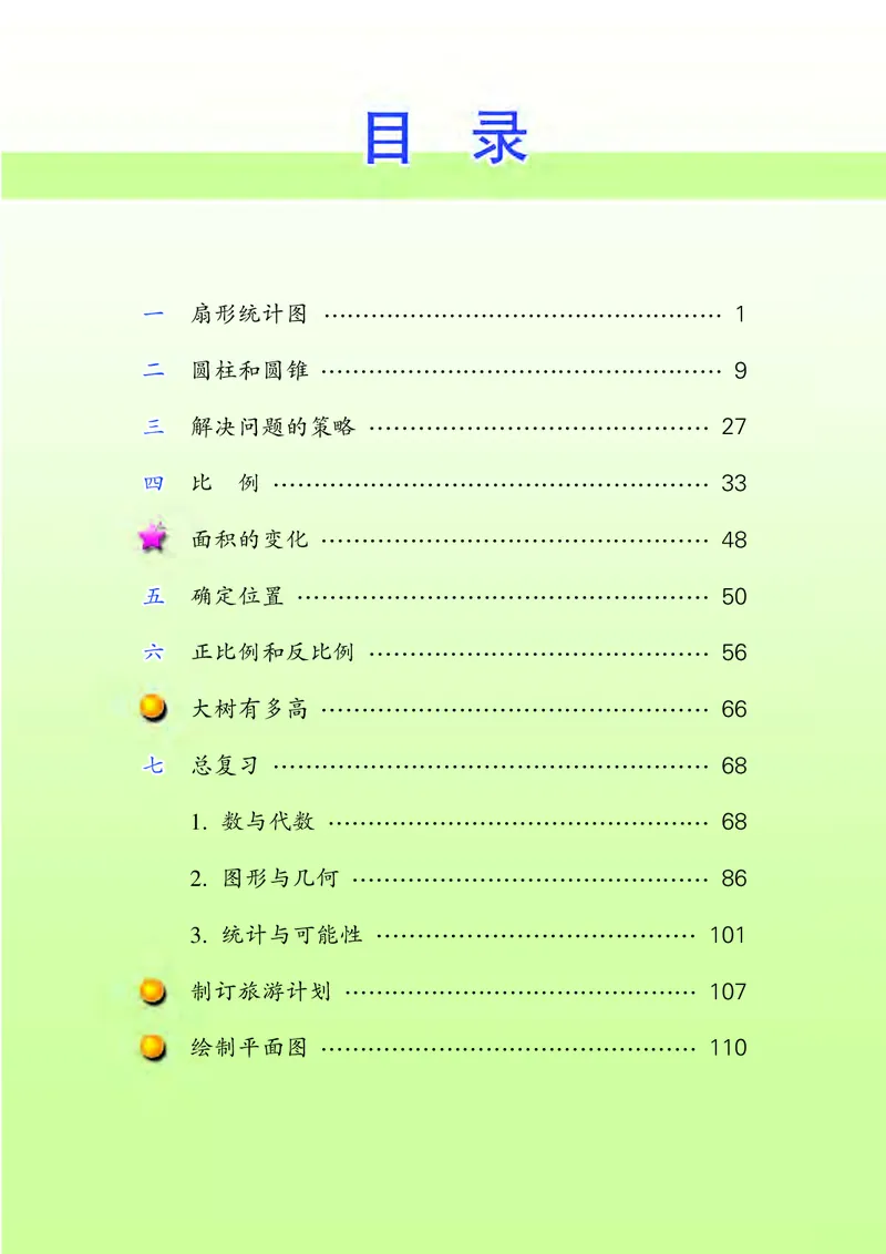 《苏教版6年级数学下册高清教材_光塔笔记小学教辅_2025秋电子课本小学科目-新教材_全部版本•小学数学电子课本_苏教版小学数学电子课本》第4页预览
