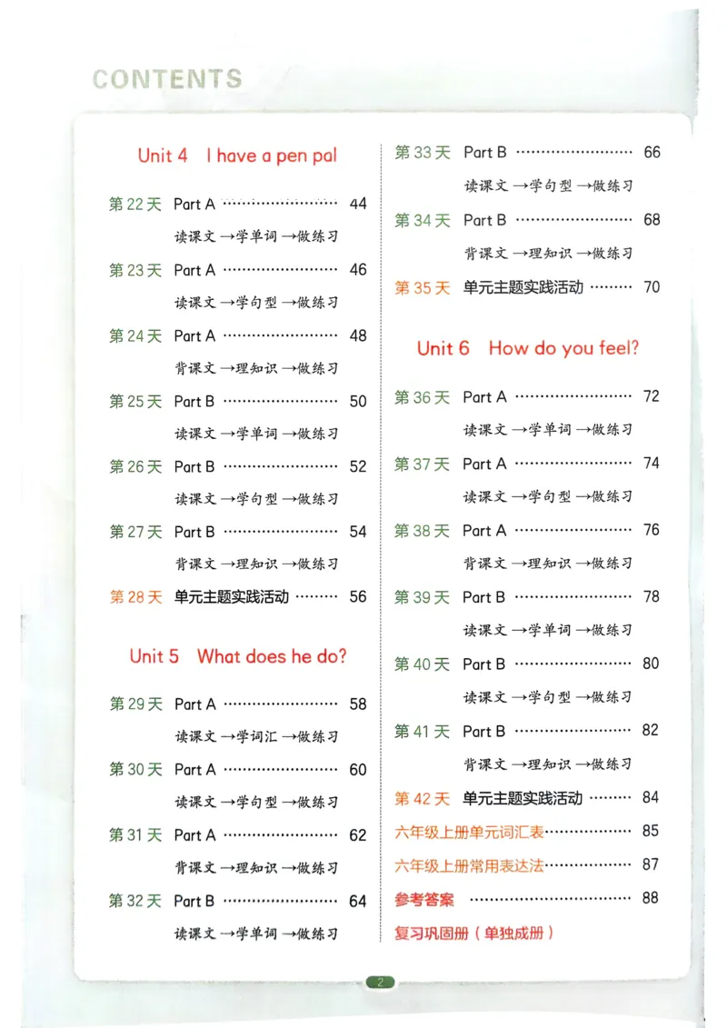 《2025版一本5升6预备六年级英语_光塔笔记小学教辅_2025版小学《一本预习衔接》1-6年级语文数学英语_一本预备六年级语数英25年》第4页预览