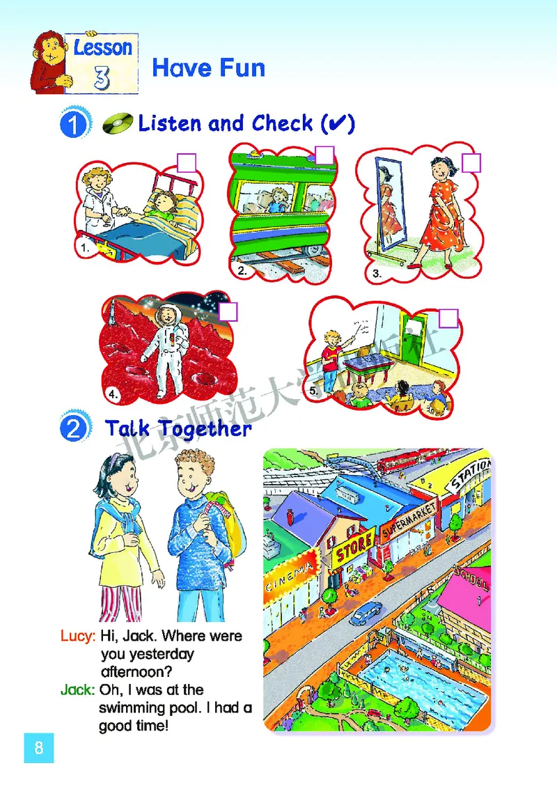 《北师大6年级英语上册高清教材_光塔笔记小学教辅_2025秋电子课本小学科目-新教材_全部版本•小学英语电子课本_北师版小学英语电子课本》第9页预览